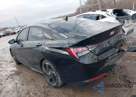 2022 Hyundai Elantra N Line from USA, damaged, VIN KMHLR4AF6NU362455